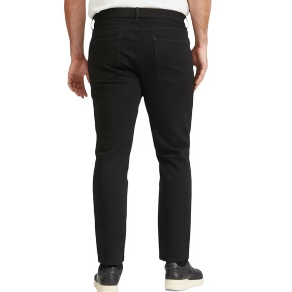 NEW EVERLANE The Athletic 4-Way Stretch Organic Jean in Black Size 31 x 32 - Picture 3 of 8